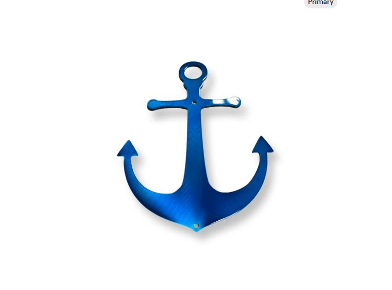 Metal Anchor Wall Decor