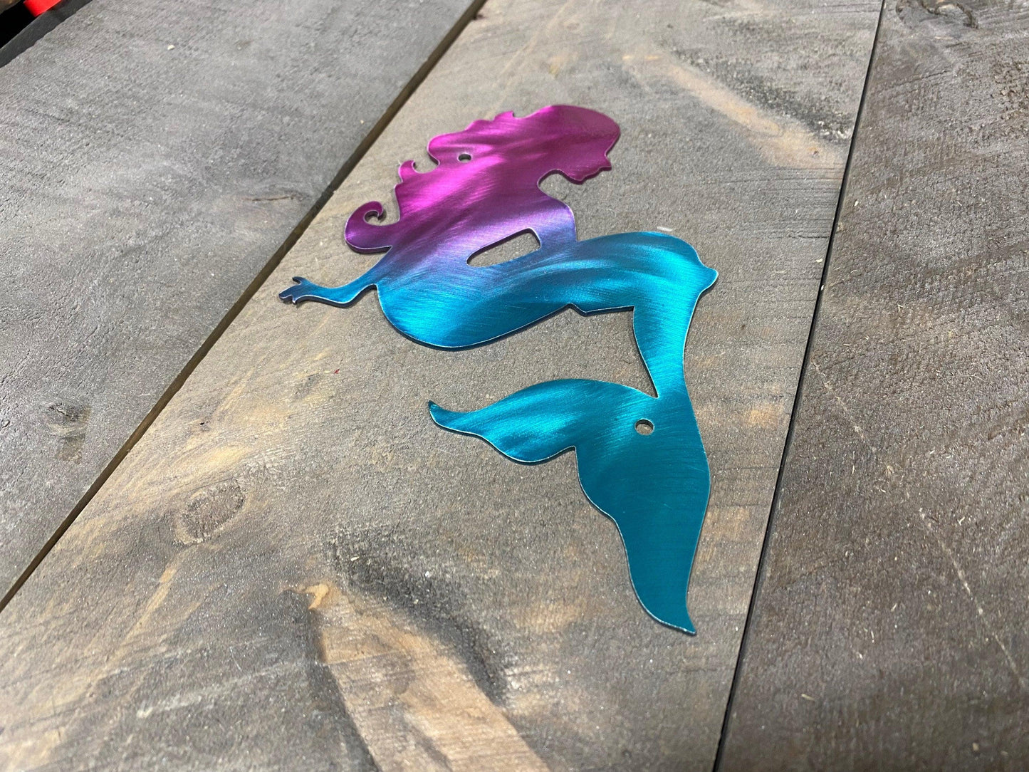 Mermaid Metal Wall Art – Coastal & Beach House Decor - RMMDecor