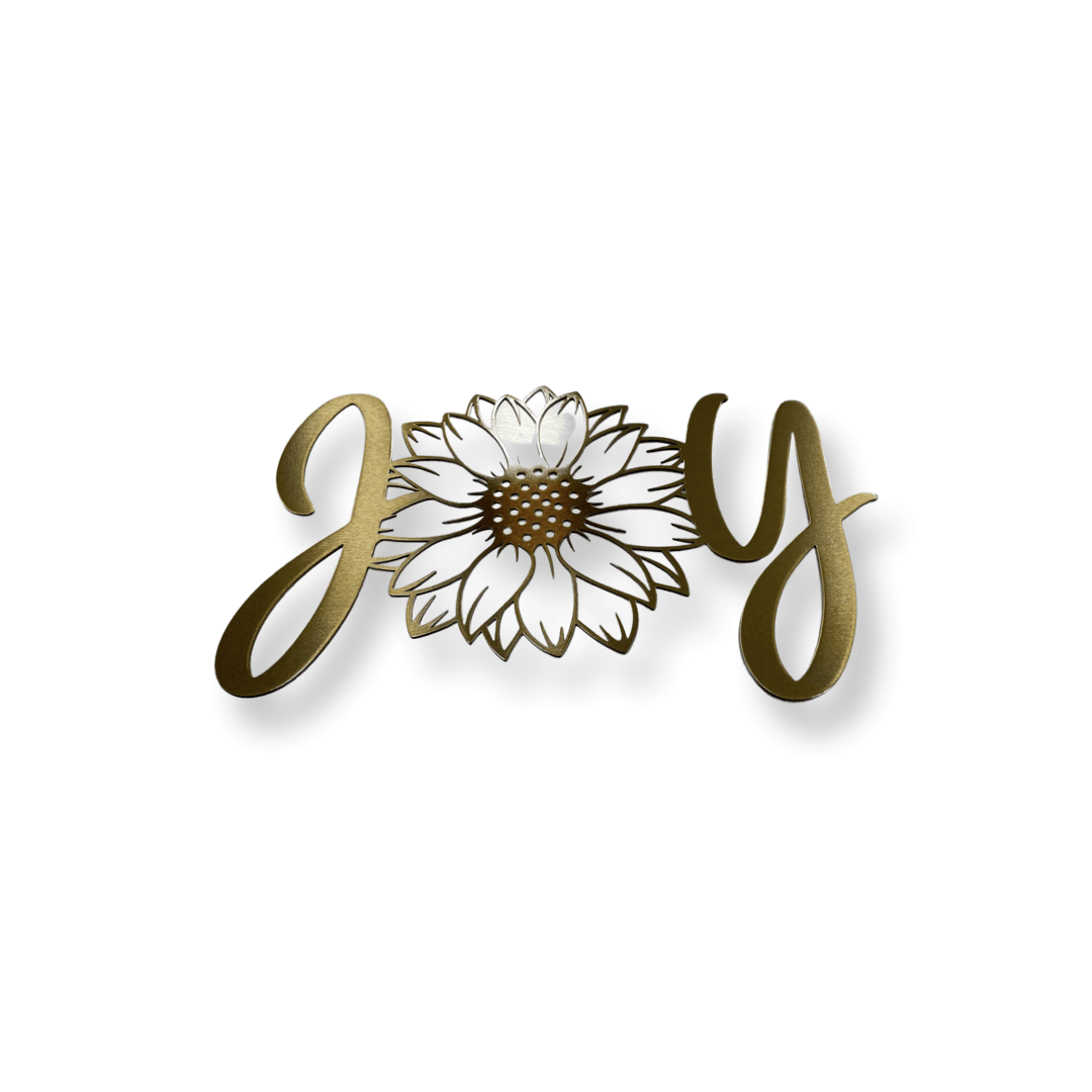 Sunflower Joy Metal Wall Art – Rustic Home & Garden Decor Description: - RMMDecor