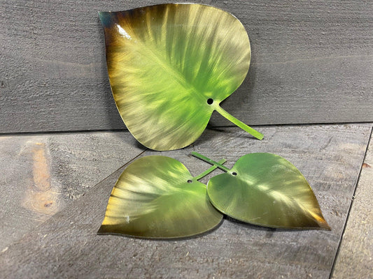 Metal Aspen Leaves Wall Decor – Rustic Autumn Accent for Home & Cabin - RMMDecor
