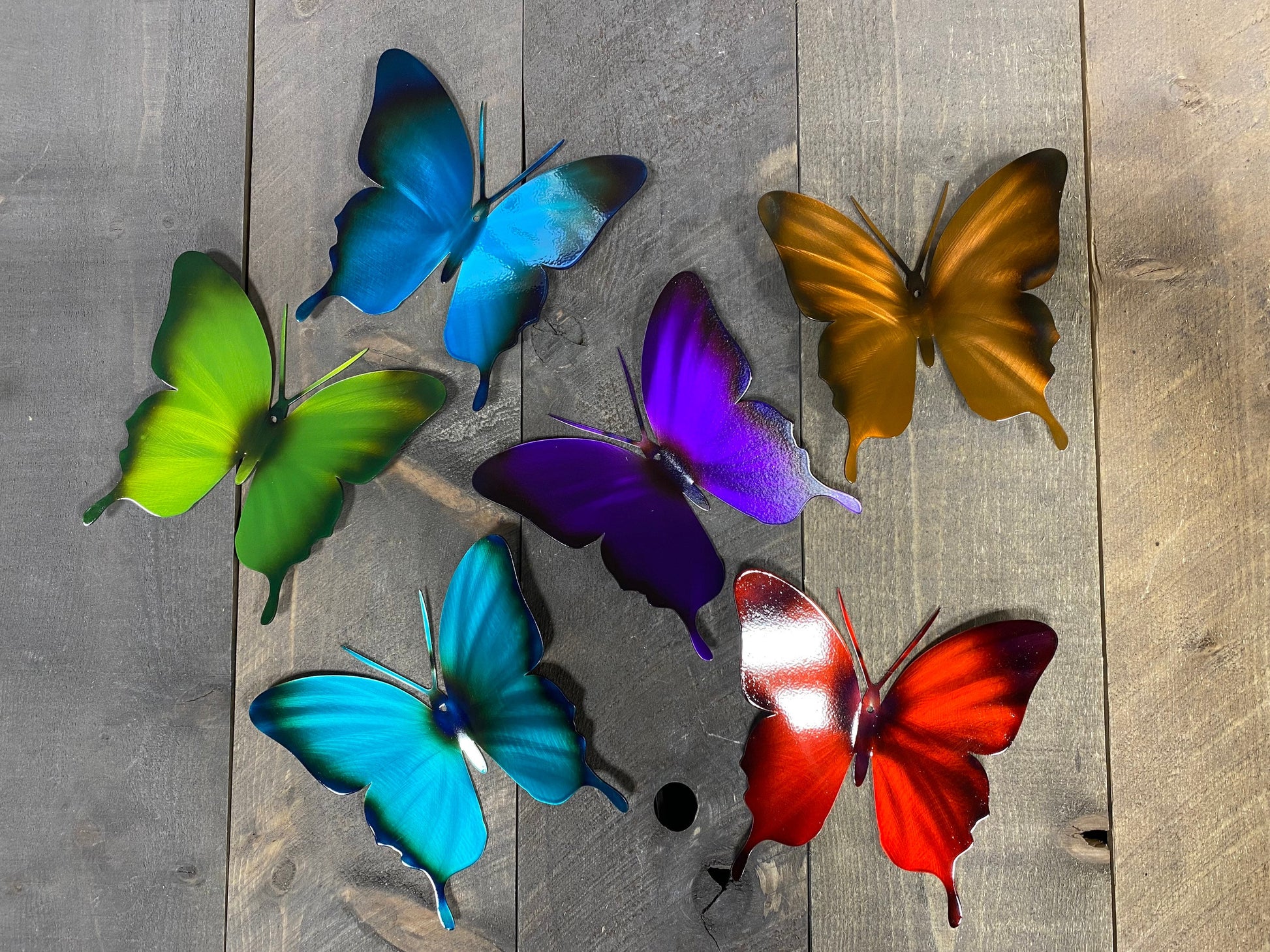 Butterfly Wall Art Metal 3d Butterfly Crafts Compatible With Home Garden  Decor A