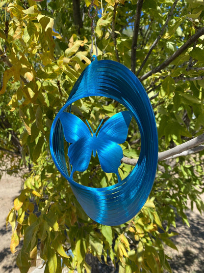 Monarch Butterfly Wind Spinner – Metal Garden & Yard Art - RMMDecor