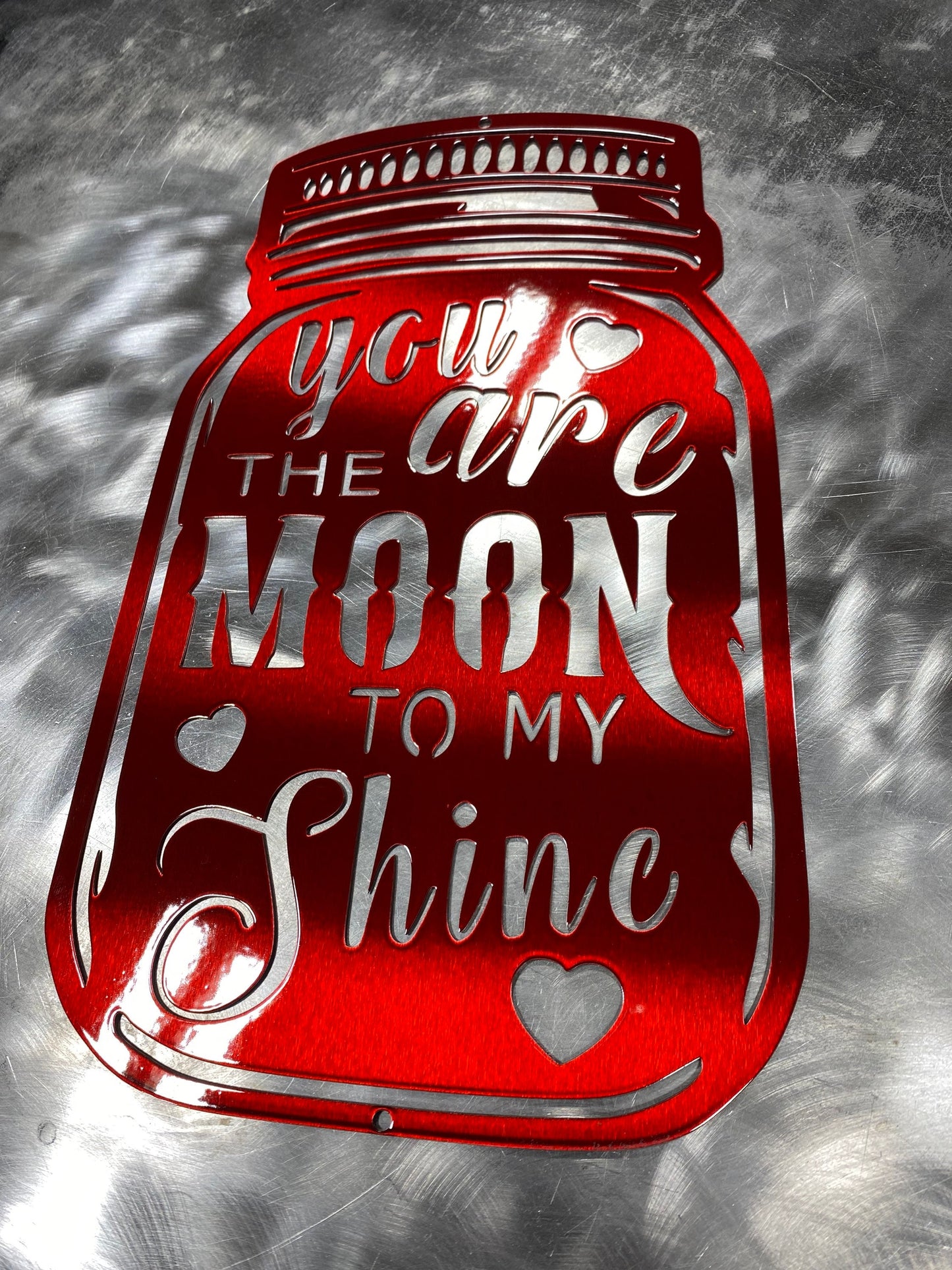 You are the moon to my shine! Valentine’s Day gift, Mother’s Day gift, anniversary gift