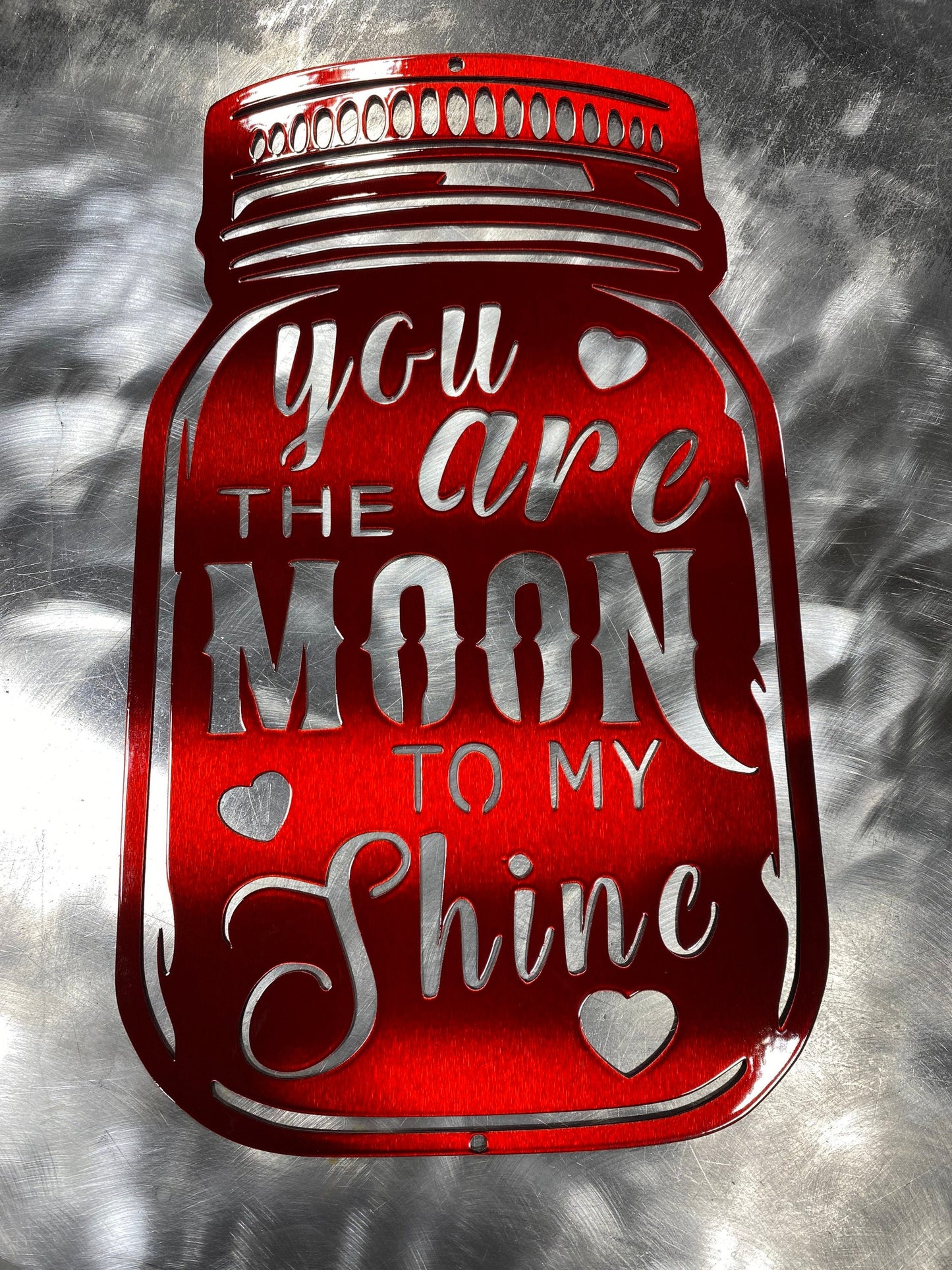 You are the moon to my shine! Valentine’s Day gift, Mother’s Day gift, anniversary gift