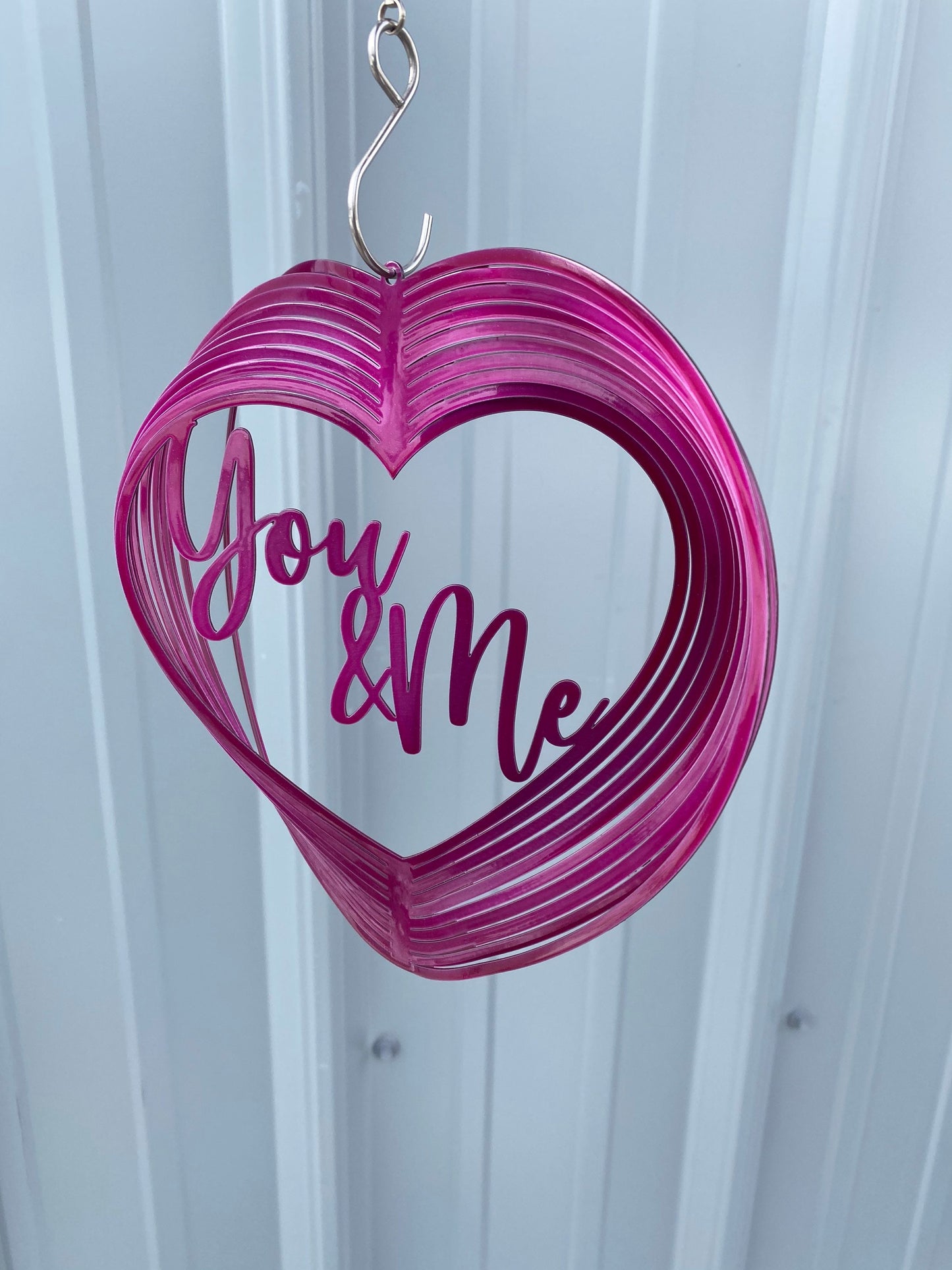 You and me heart wind spinner, love, Valentine’s Day Gift, Mothers Day gifts, garden decor,