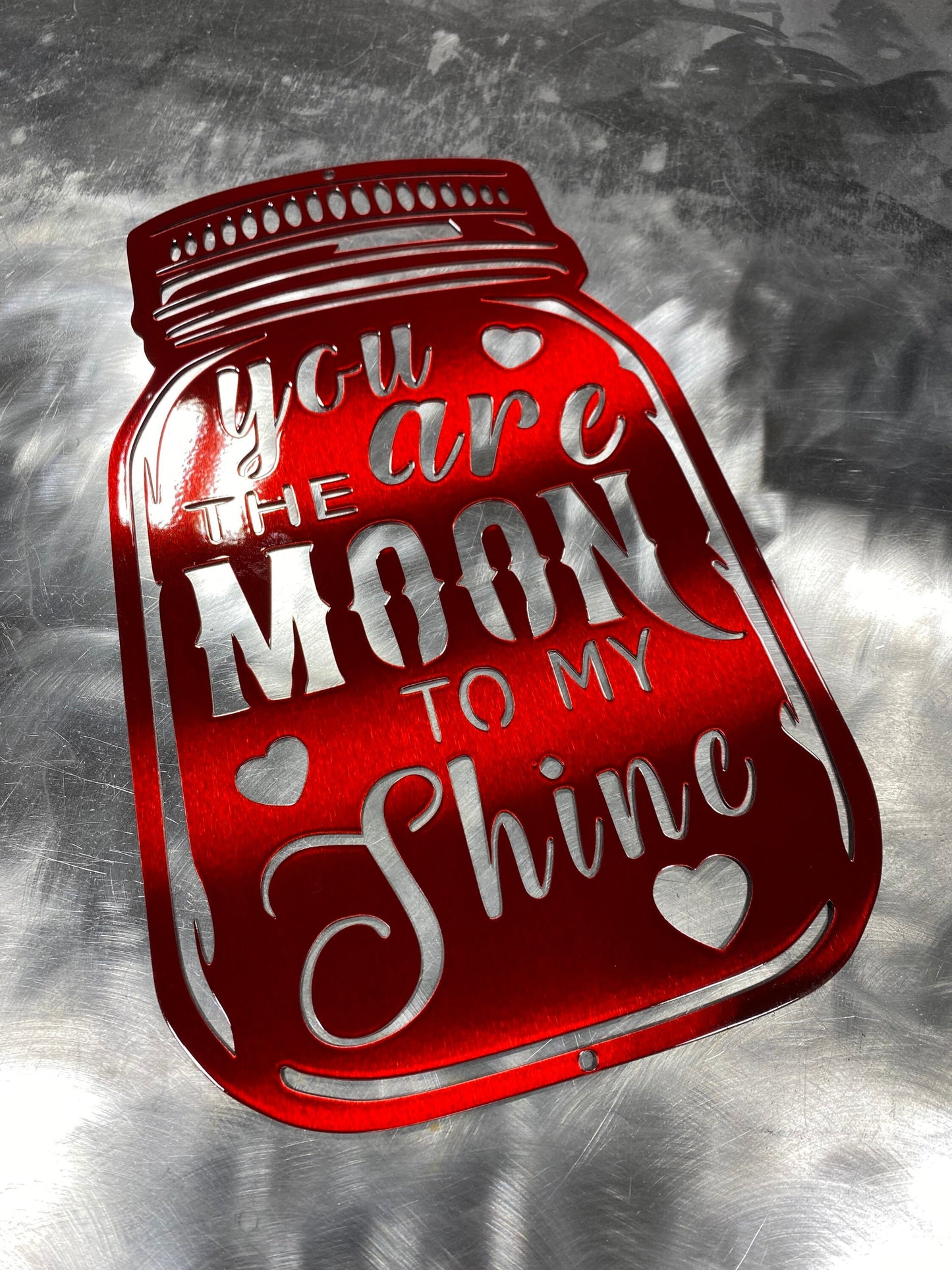 You are the moon to my shine! Valentine’s Day gift, Mother’s Day gift, anniversary gift