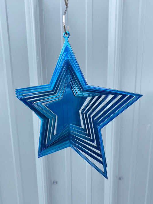 Star wind spinner, lucky star, Valentine’s Day Gift, Mothers Day gifts, garden decor,