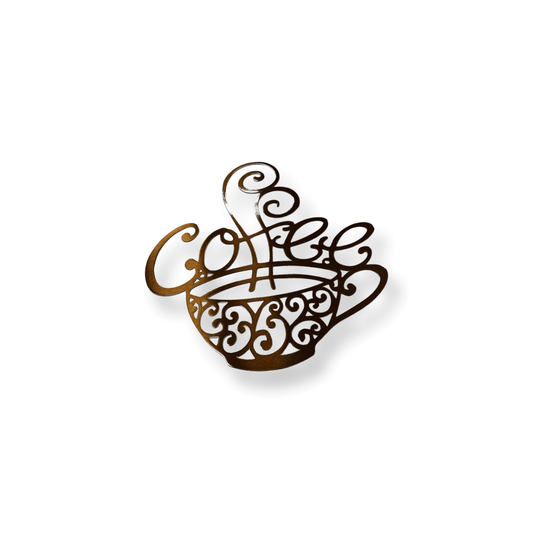 Metal Coffee Lover Wall Art – Coffee Bar, Kitchen & Cafe Decor - RMMDecor