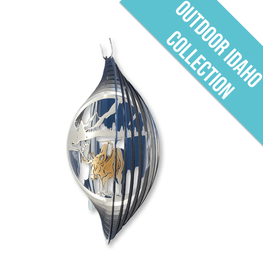 Moose Wind Spinner - RMMDecor
