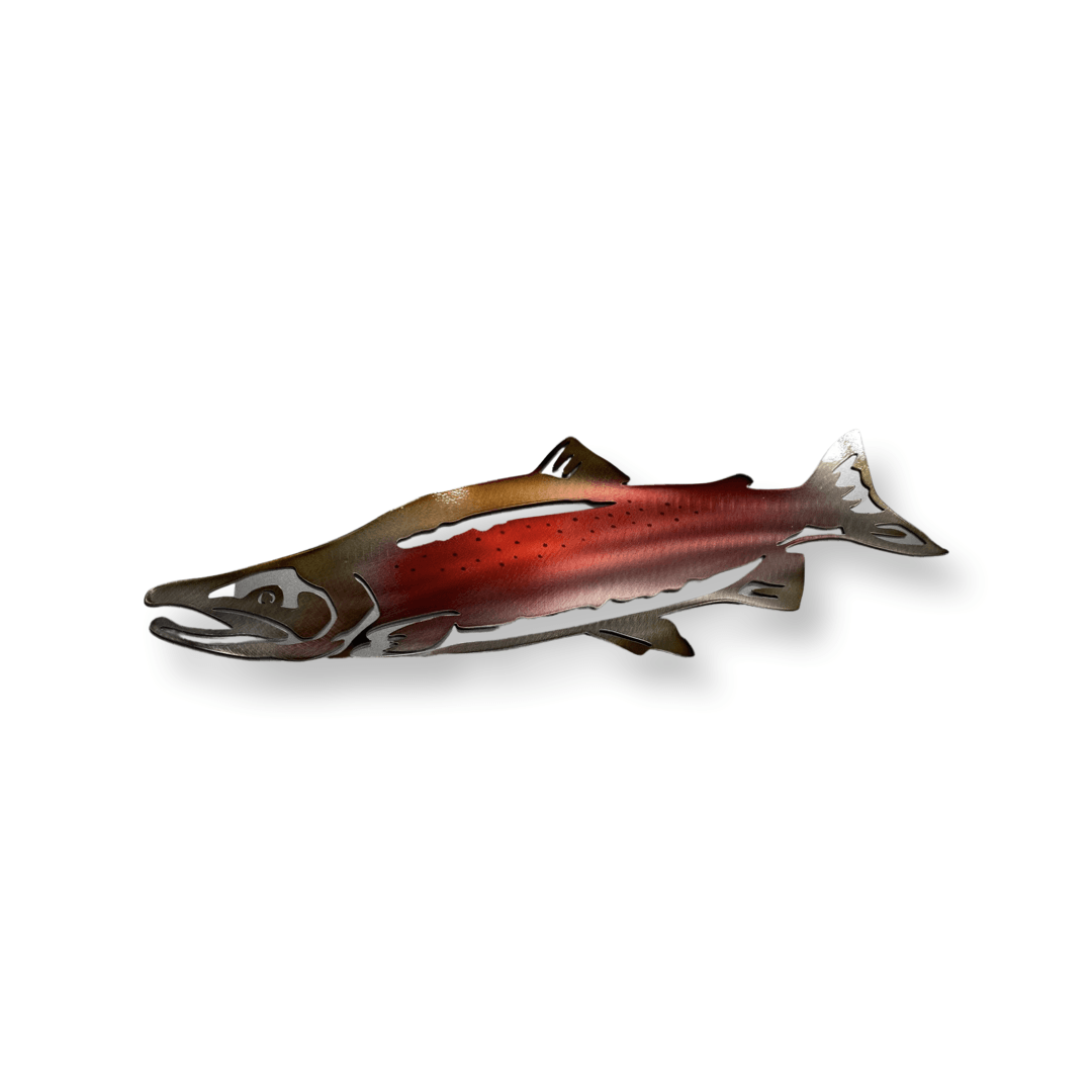 Salmon Metal Art